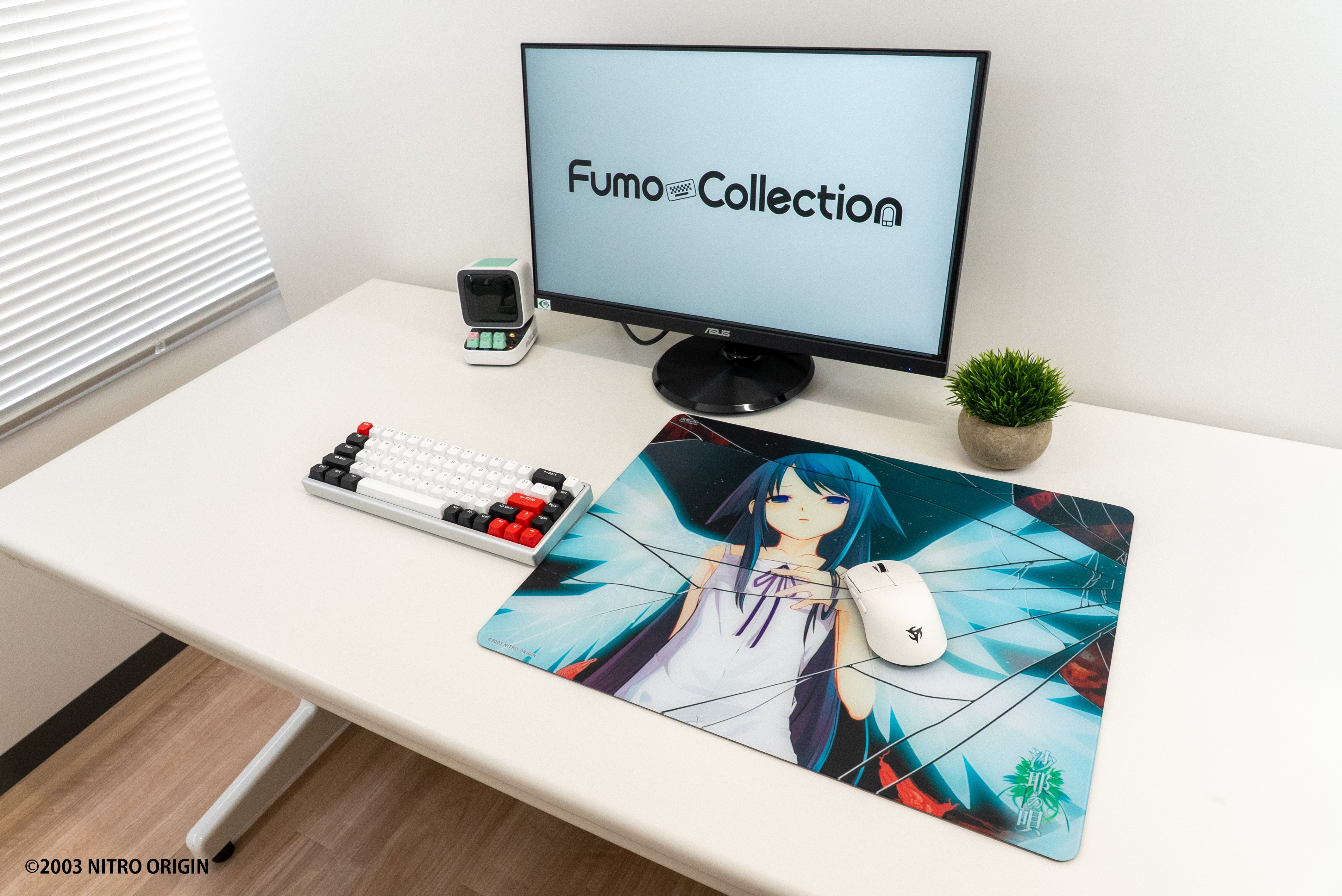 沙耶の唄 × ふもコレ ガラスマウスパッドB Dream Gamer 浮【他商品との