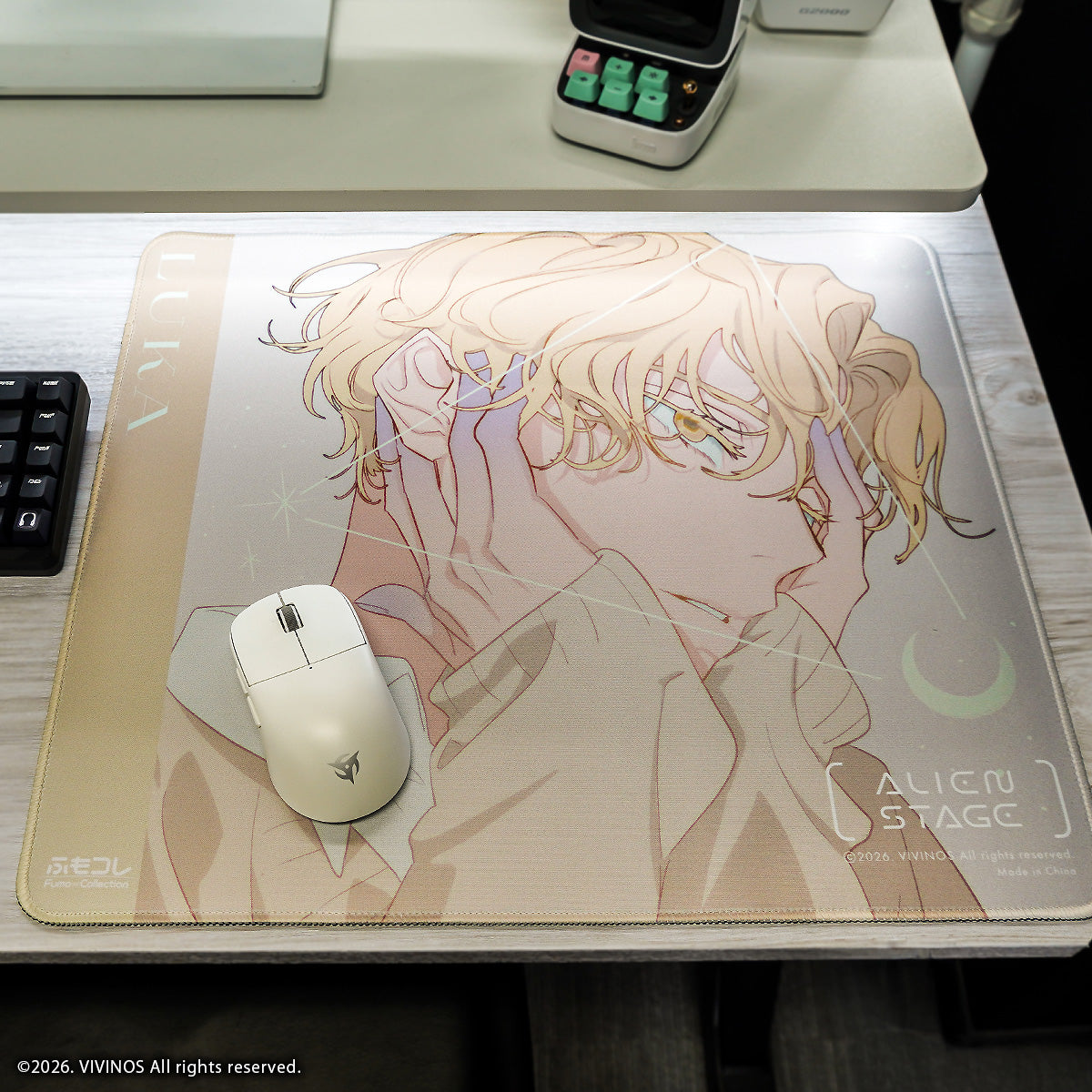 ALIEN STAGE × ふもコレ ゲーミングマウスパッド XL (Odin Gaming