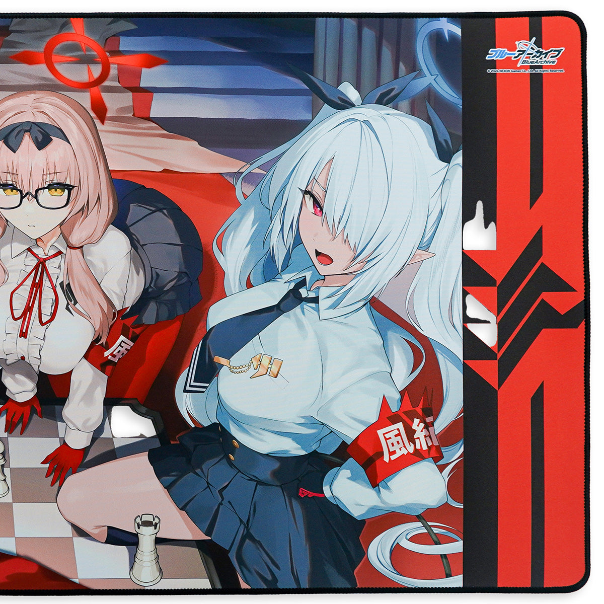 ふもコレ×ブルーアーカイブ ゲーミングマウスパッド 風紀委員会 2XL