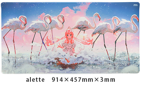 ふもコレ×Namie マウスパッド/プレイマット XL − yuzuru −｜ふもコレ