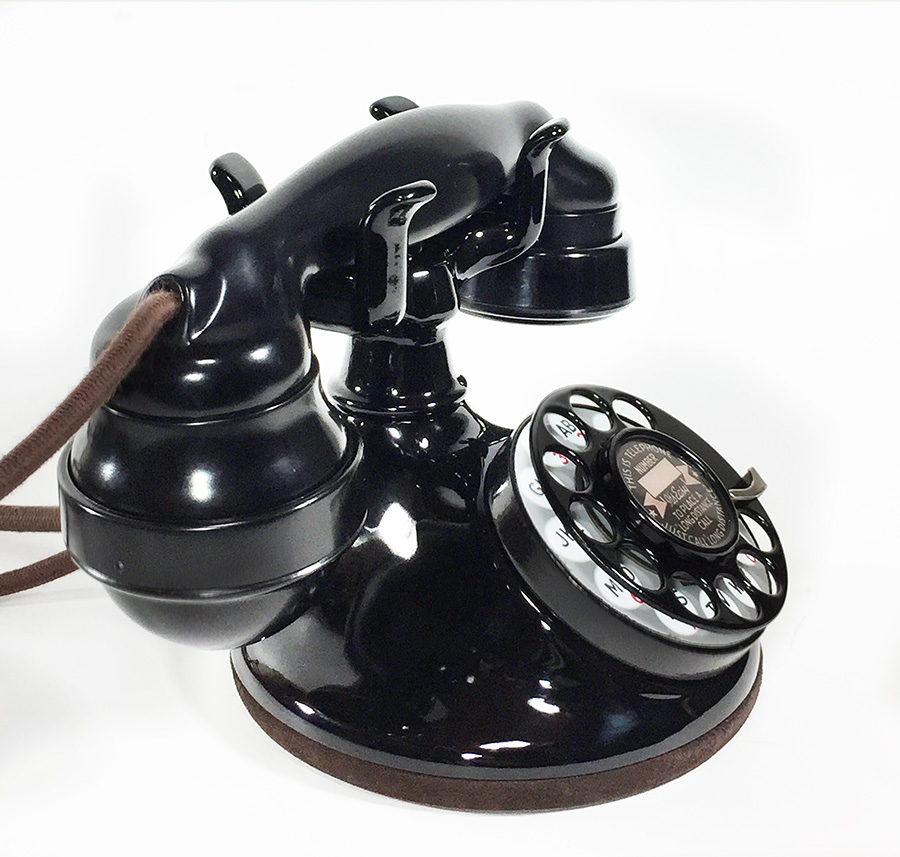 実働品 - 1920's 【Western Electric】Telephone with Ringer Box