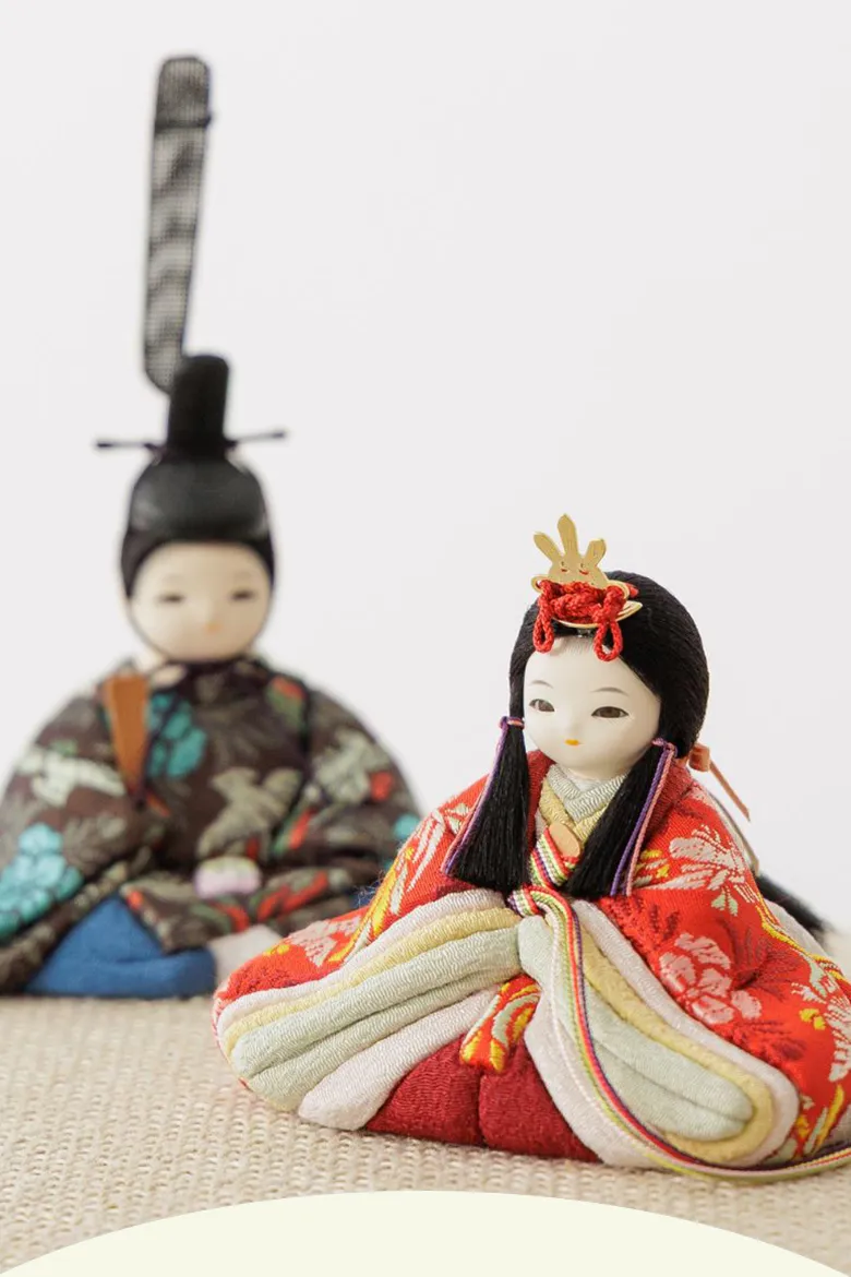 雛人形 コンパクトでかわいい赤ちゃん顔 | 全20種類のお顔の中から