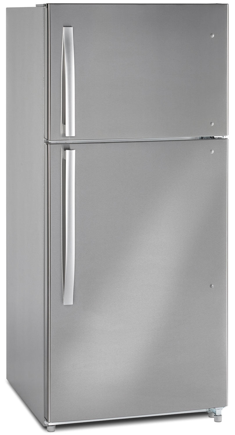 Moffat 18 Cu. Ft. Top-Freezer Refrigerator - MTE18GSKSS | Furniture.ca
