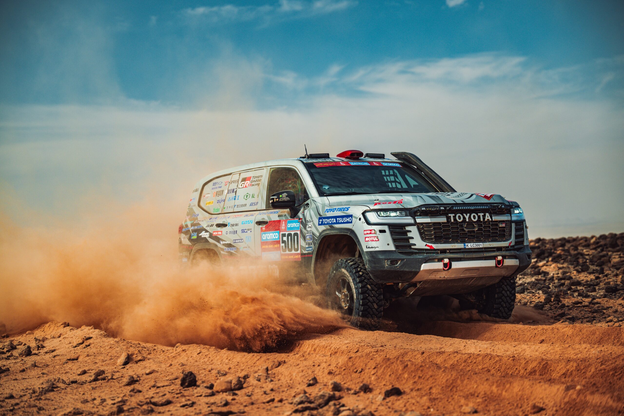 祝】チームランドクルーザー・ トヨタオートボデー ダカールラリー市販