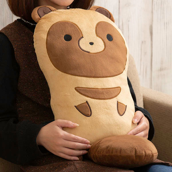 ぬいぐるみ ダイカットクッション(全2種) — 「タヌキとキツネ」公式サイト