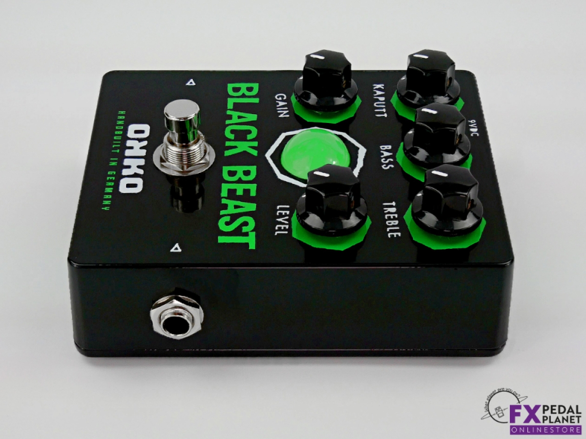 OKKO FX Black Beast Distortion Fuzz Effects Pedal | OKKO FX | FX