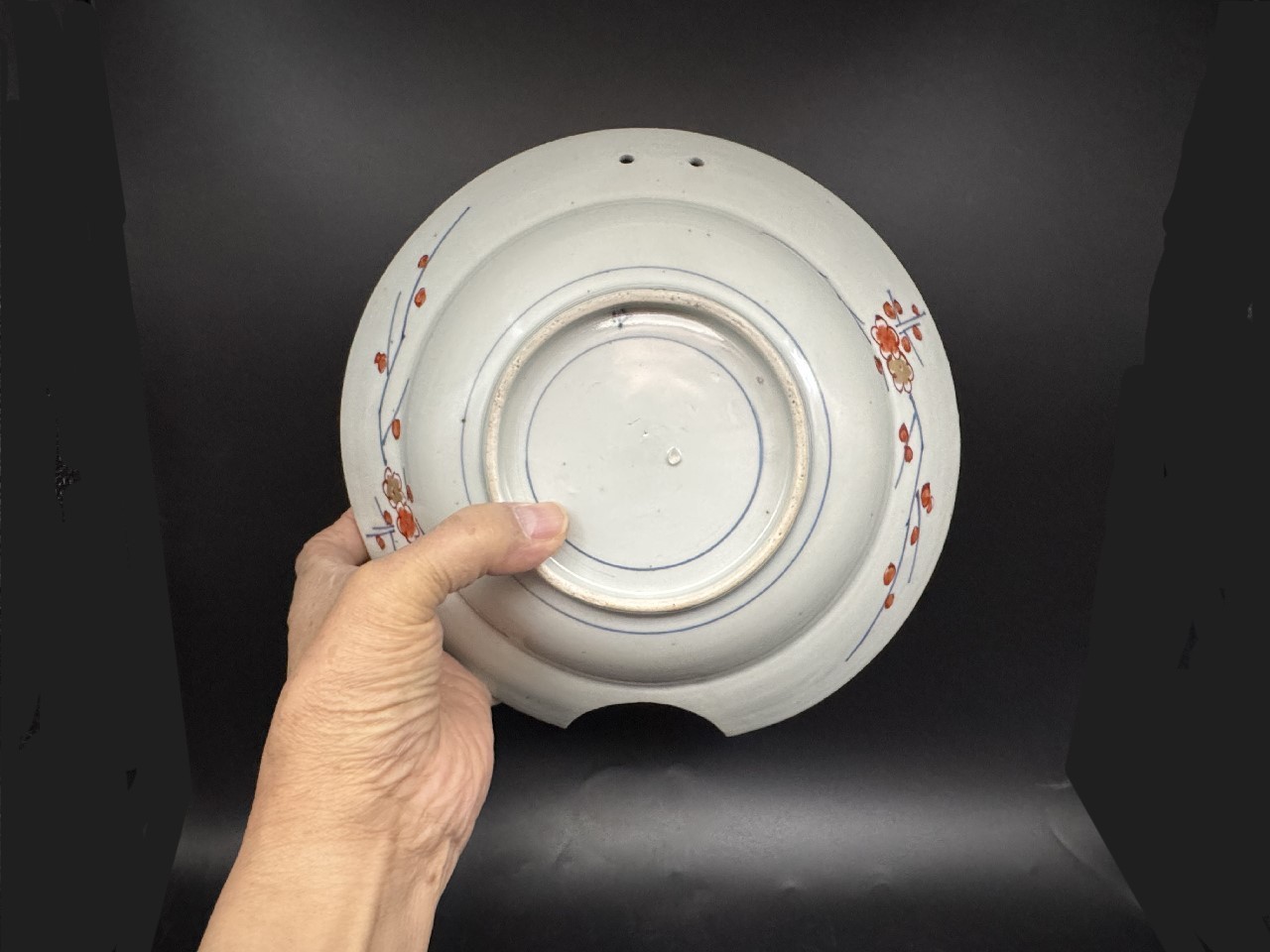 ギャラリー安原 / 「M夫妻のコレクション」 古伊万里色絵 花束文髭皿