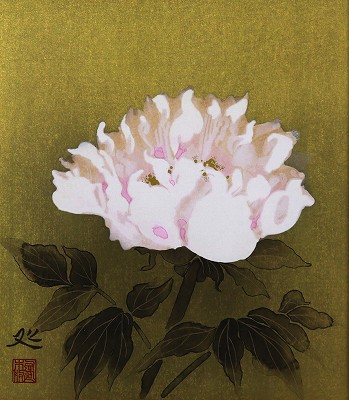 加山又造｜白牡丹の作品価値・価格・販売