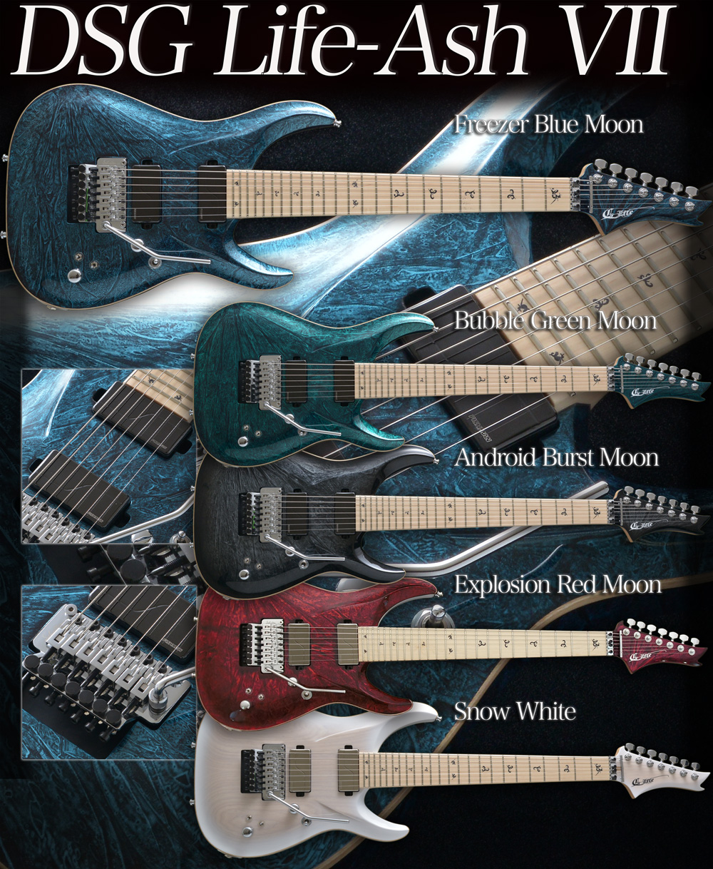 G-Life Guitars /DSG Life-Ash Vll