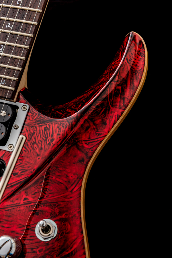 G-Life Guitars / DSG Life-Alder Blade / Explosion Red Moon