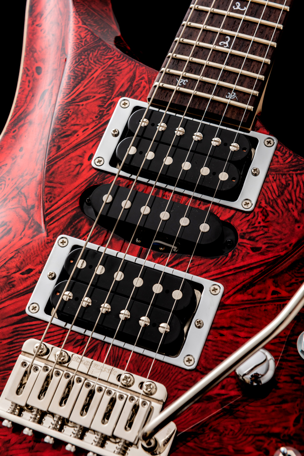 G-Life Guitars / DSG Life-Alder Blade / Explosion Red Moon