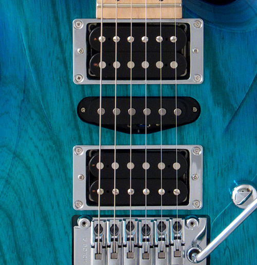 G-Life Guitars / DSG Standard Ash -Royal Blue Turquoise-