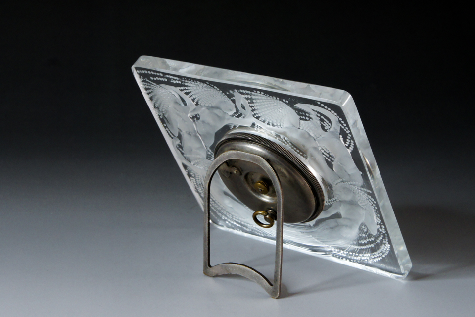 置時計：ナイアード」ルネ・ラリックのデスクウェア《ギャルリーオルフェ》