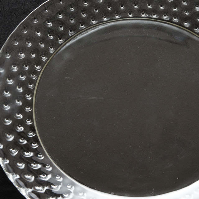 ☆LALIQUE☆ラリックANDLAUガラスプレート皿3枚セット