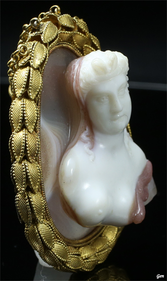 カメオ ストーンカメオ シェルカメオ アンティークジュエリー