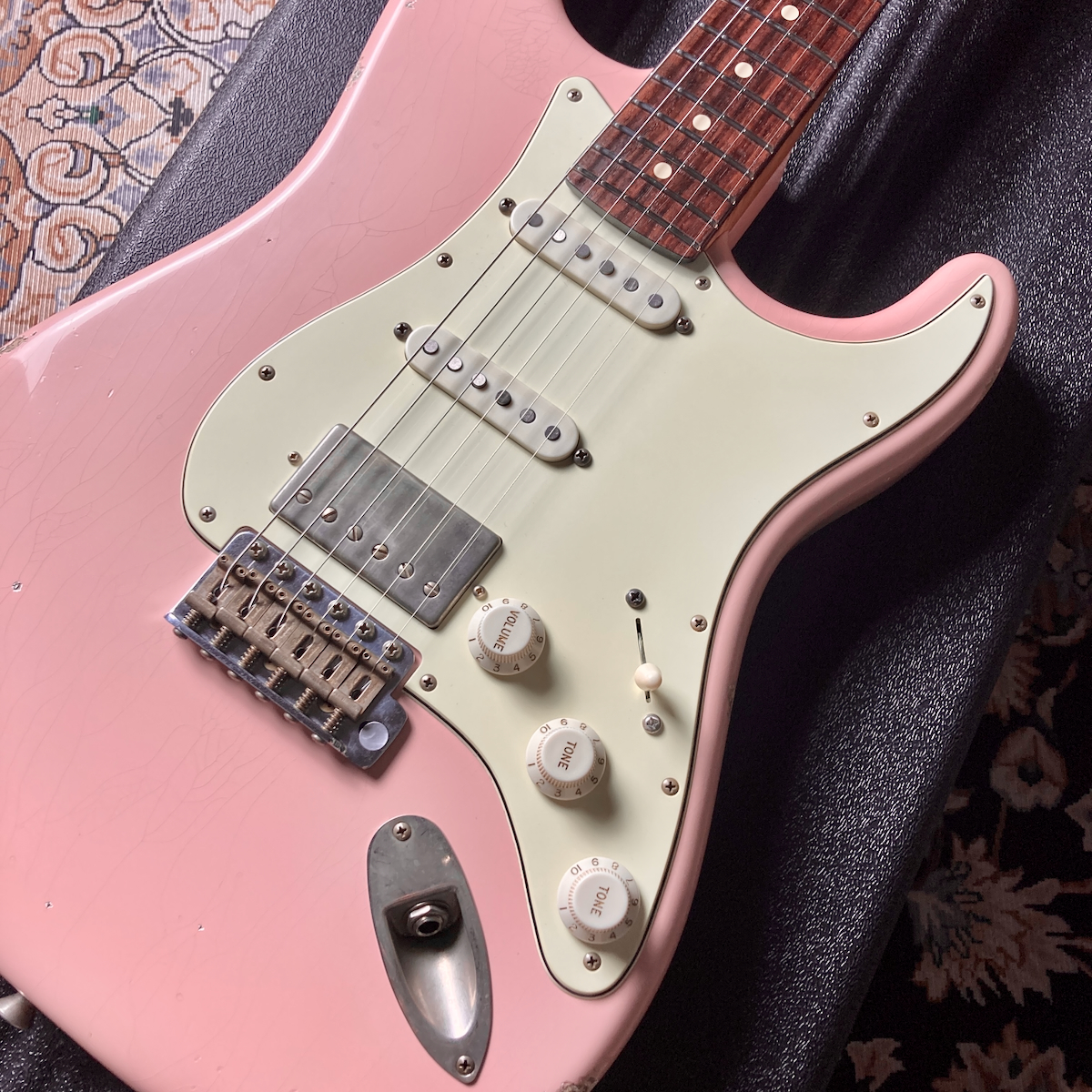在庫情報/Xotic XSC-2 / Alder / Rose FB 9.5R /Shell Pink /Med Aged