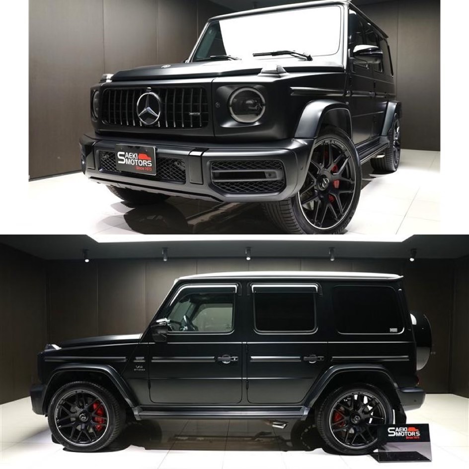 王道！特別仕様車のAMG G63 Edition Matt Blackのご紹介 | サエキ