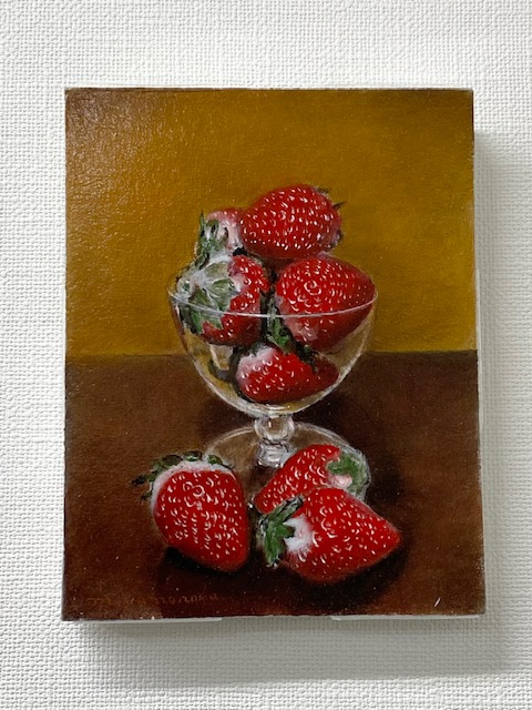 精密写実画家山中雅彦先生の新作が入荷しました。 | 絵画買取専門