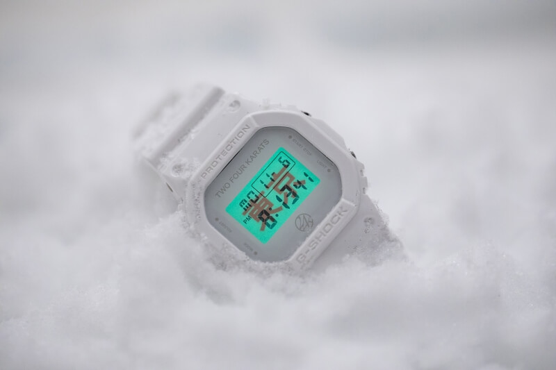 Clear G-Shock DW-6900 The Rampage collaboration for 24karats 15th