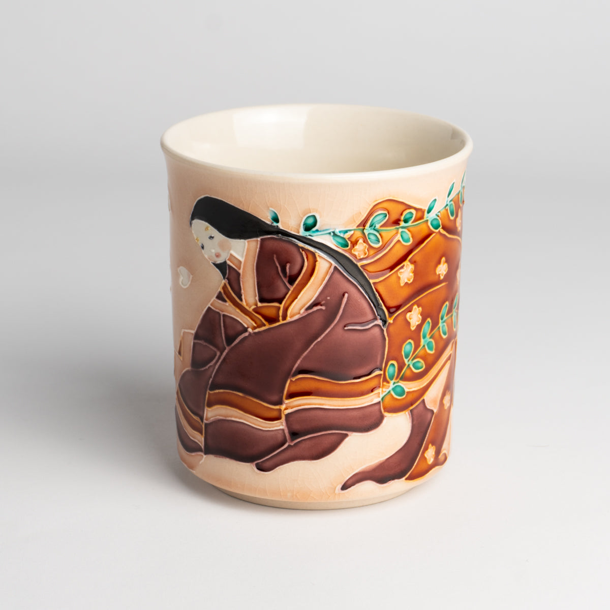 京都 清水焼】マグカップ 源氏物語 山本一如｜コトポッター