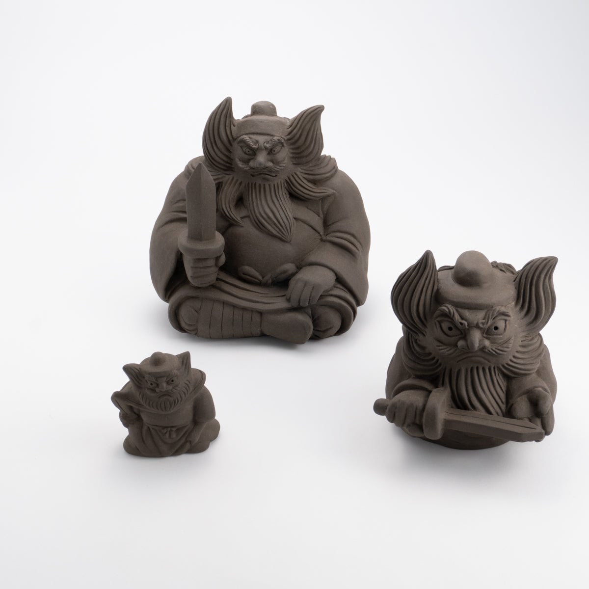 京都 清水焼】陶人形 鍾馗さん（小） 吉田瑞希｜コトポッター