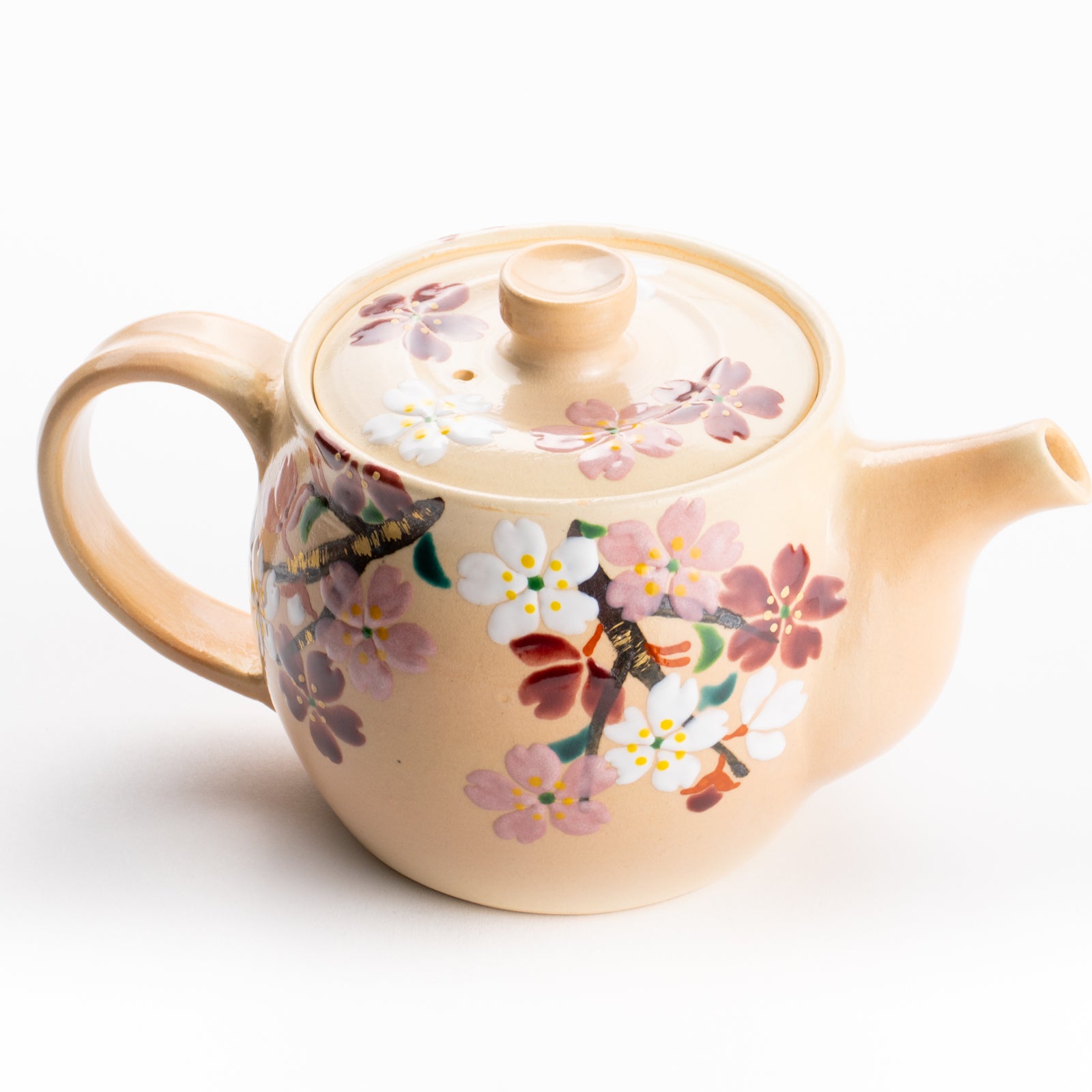 京都 清水焼】急須＆汲出碗セット サクラ 花光山窯｜コトポッター