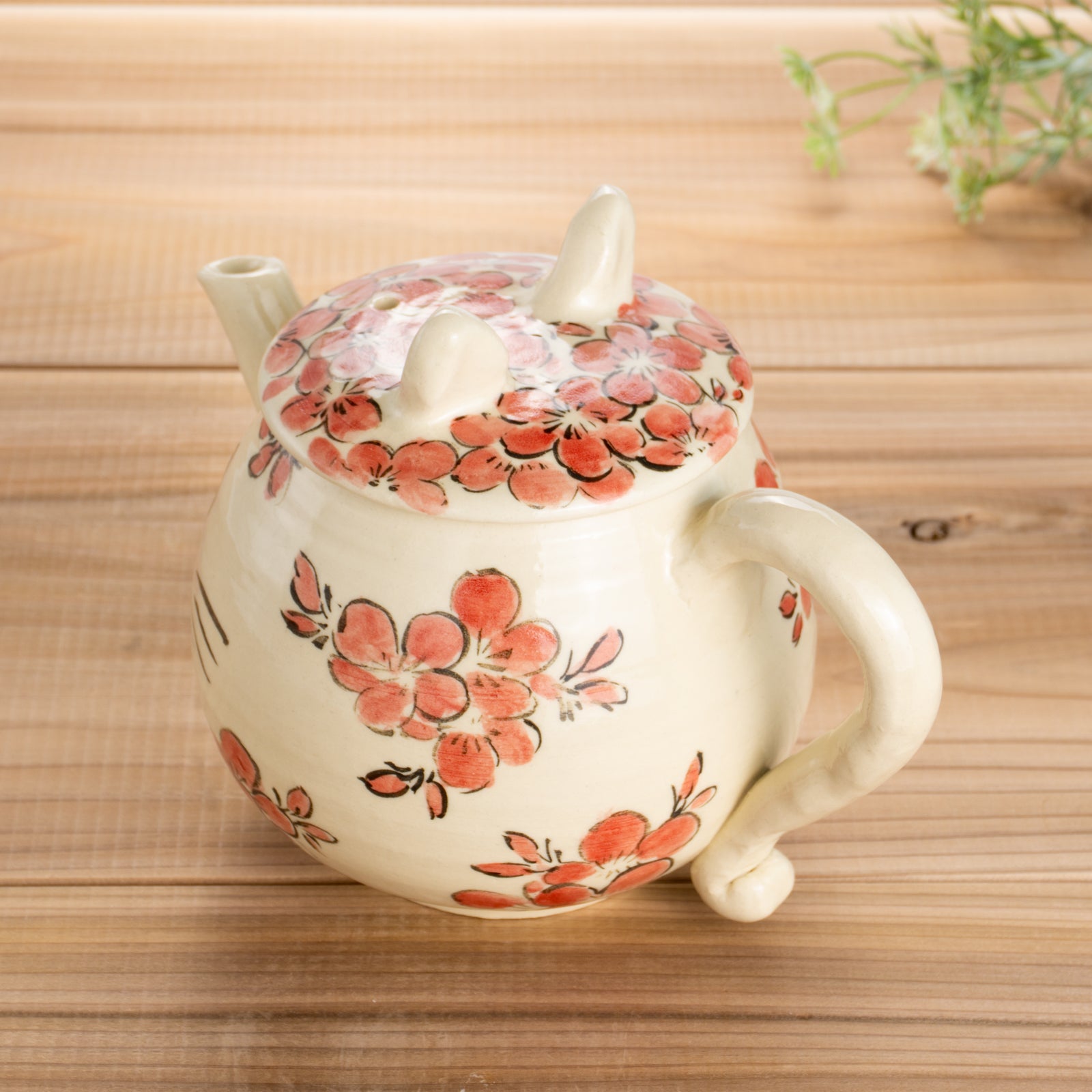 京都 清水焼】ティーポット ねこちゃん 工房咲良｜コトポッター