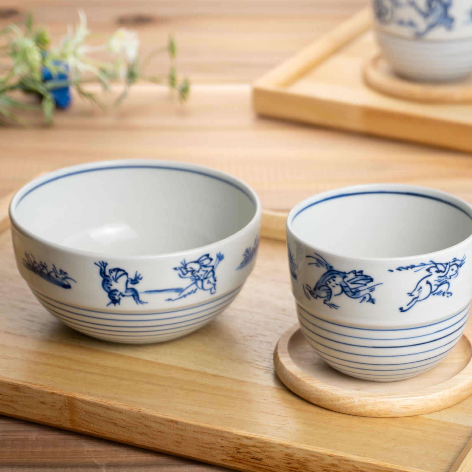 京都 清水焼】重なるボウル 鳥獣戯画 永峰窯｜コトポッター