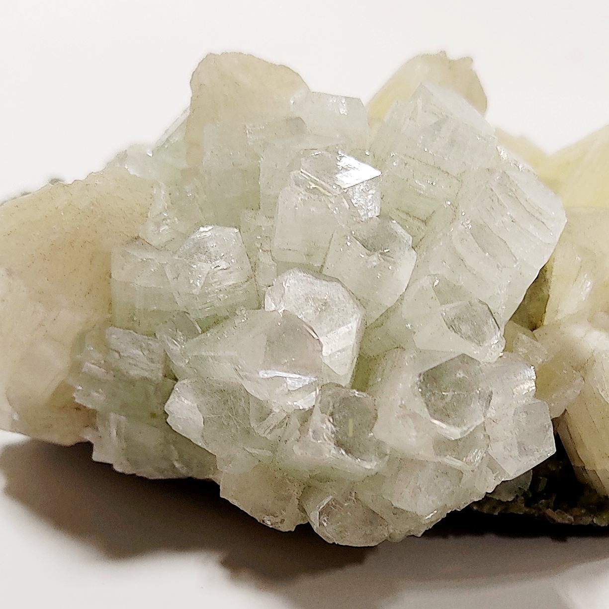 ☆送料無料☆ 束状アポフィライト結晶が美しい！アポフィライト原石(36