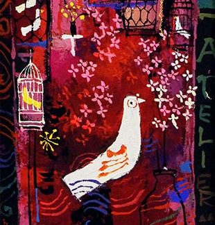 チューリップと果物 – 岡南ギャラリー