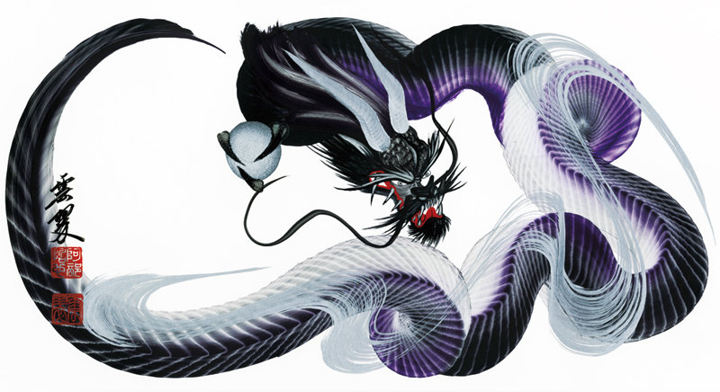 作品一覧｜一筆龍 晄秋家