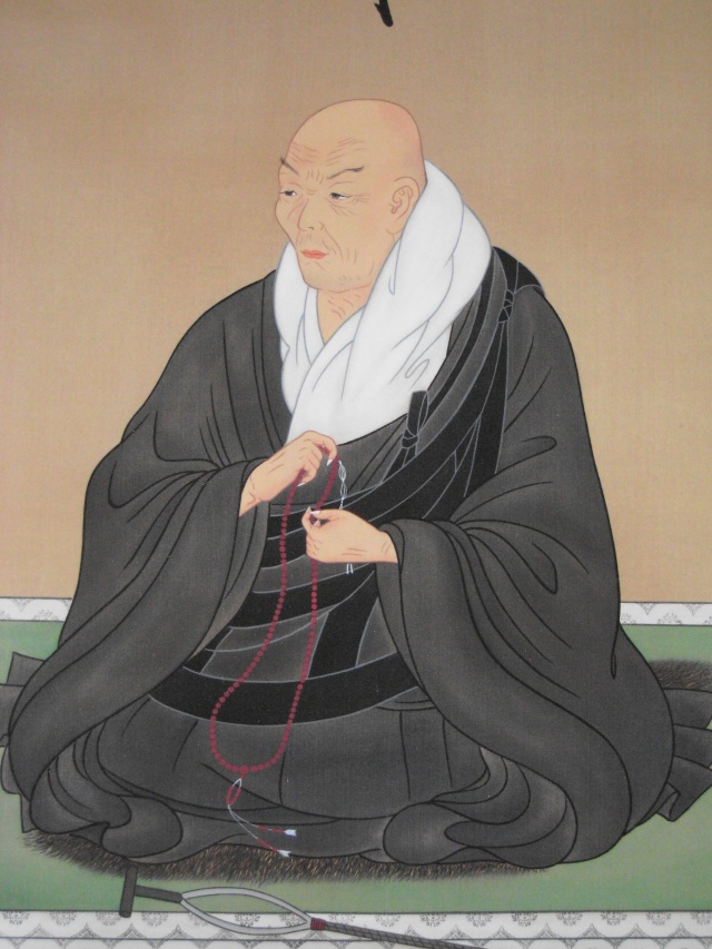 掛け軸 復刻六字名号 親鸞聖人御影 尺五アンド（特殊工芸作品・新品）