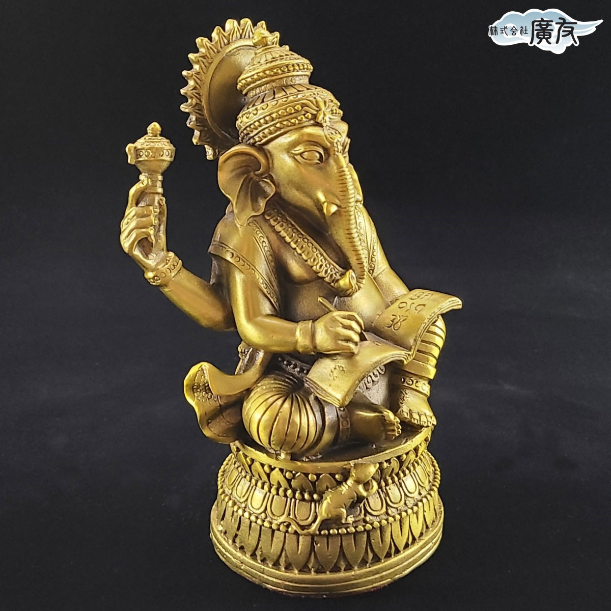 銅製学業成就祈願ガネーシャ – 株式会社廣友オンラインショップ
