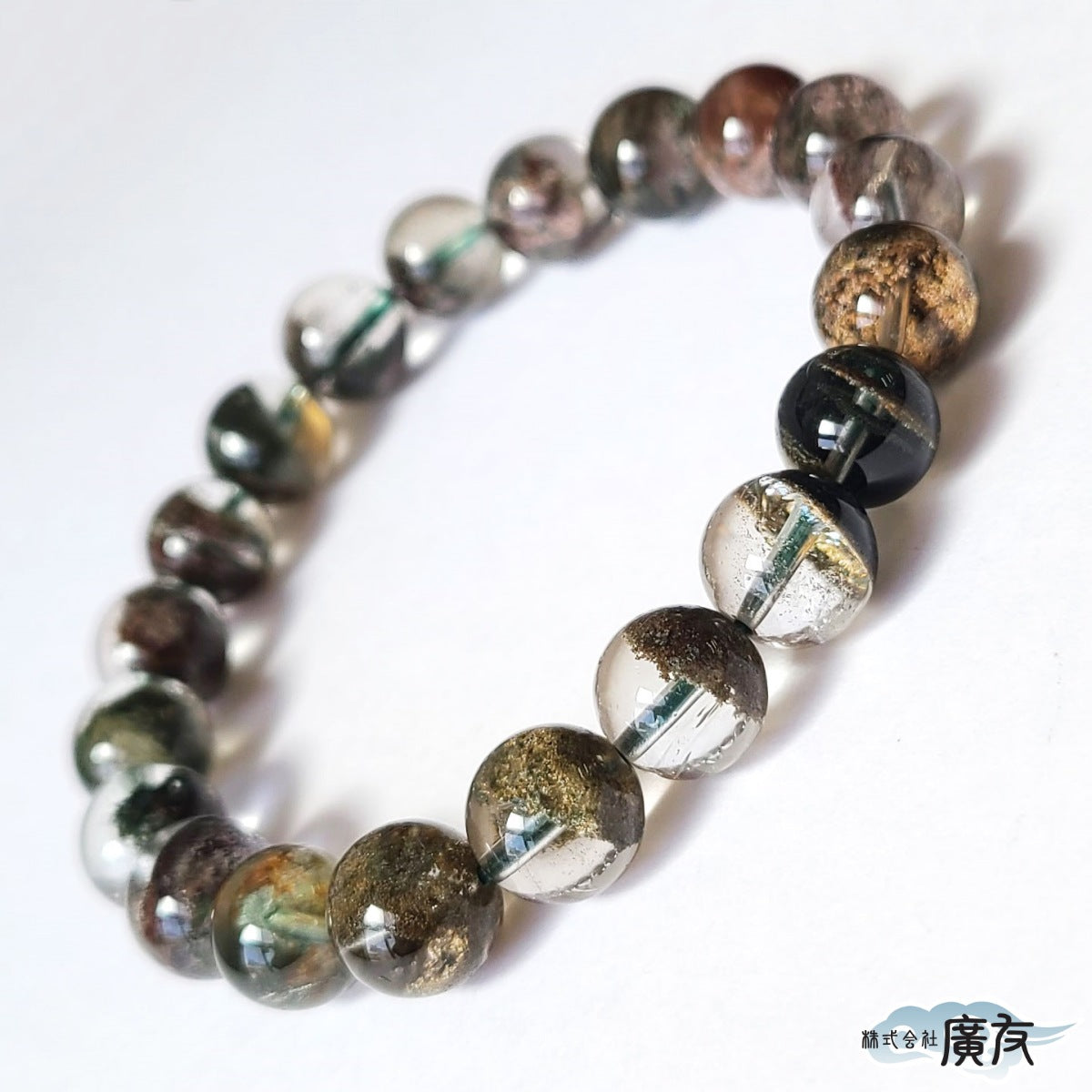 AA級 ガーデンクォーツ ブレスレット10mm【高級ケース付き】 – 株式