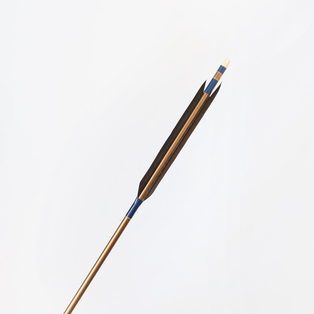 小山弓具公式オンラインショップ / アルミ巻藁矢2015 羽根付き