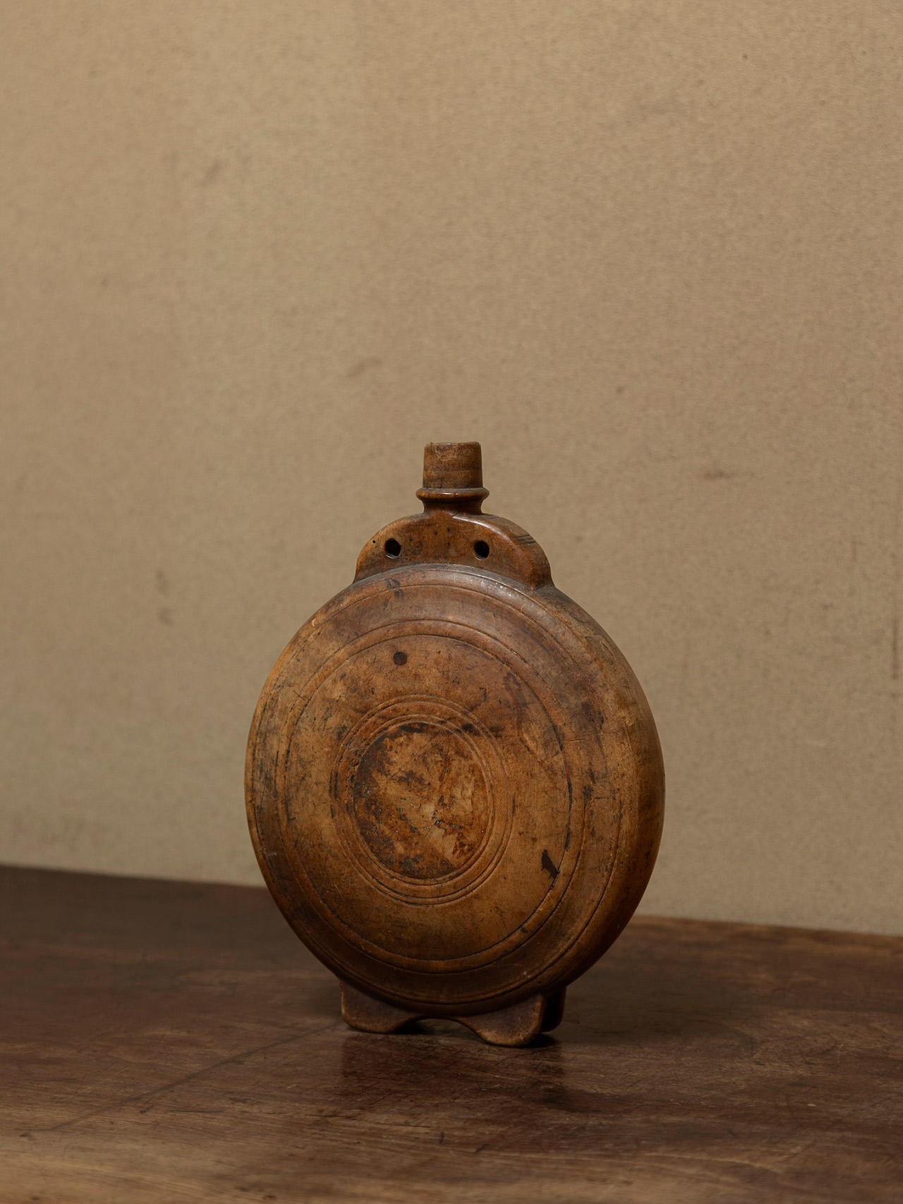 59 欧州木製扁壺| 花と器と 高木孝 | ブログ | 工芸青花 kogei-seika