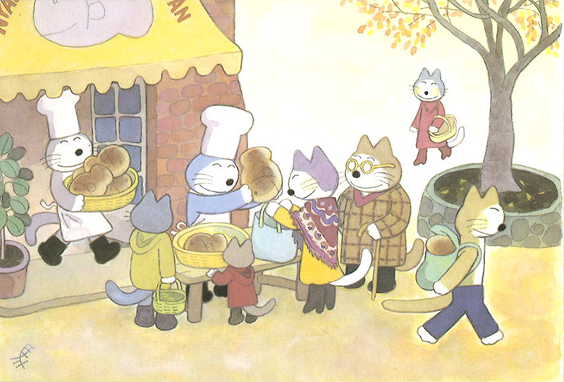 11ぴきのねこと仲間たち ポストカードブック | こぐま社