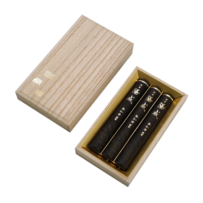 短寸3把桐箱入進物シリーズ | お線香・お香の玉初堂
