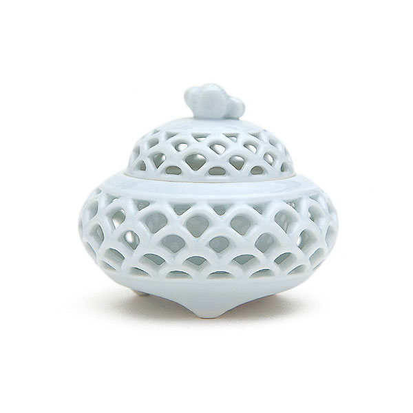 香炉 有田焼 白磁 静海波の通販 - お香専門店香源