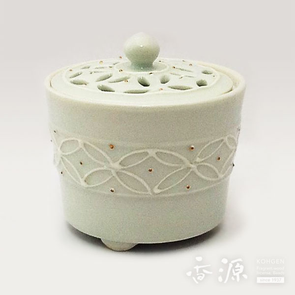 京焼・清水焼 香炉 一珍七宝 金の通販 - お香専門店香源