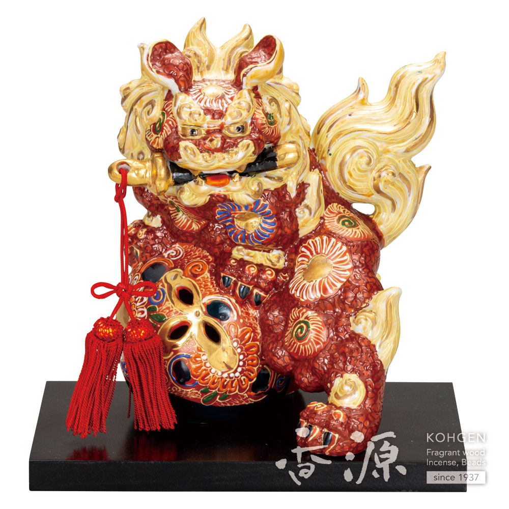 九谷焼の通販｜縁起置物 獅子 - お香専門店 香源