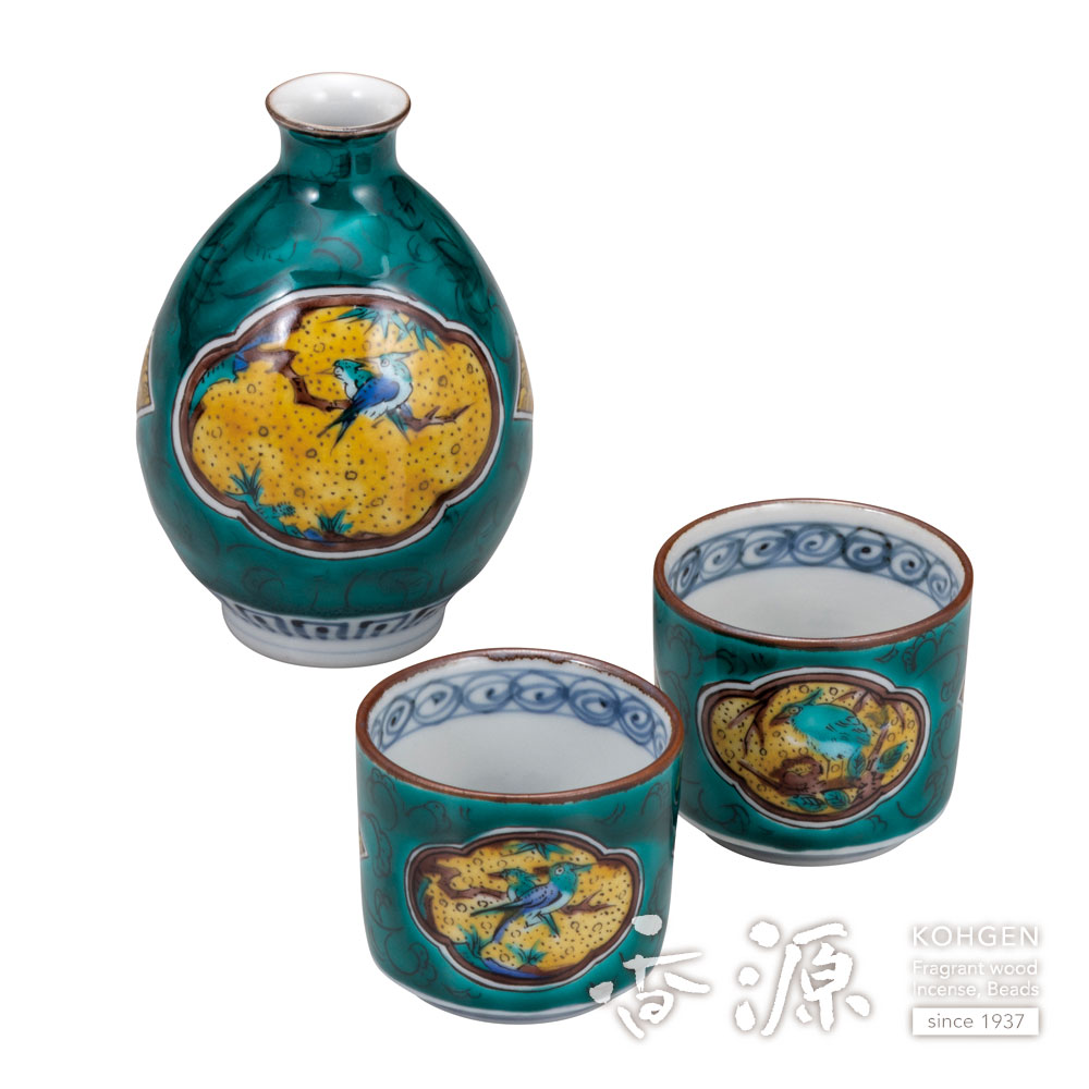 九谷焼の通販｜晩酌揃（徳利＆お猪口セット） - お香専門店 香源