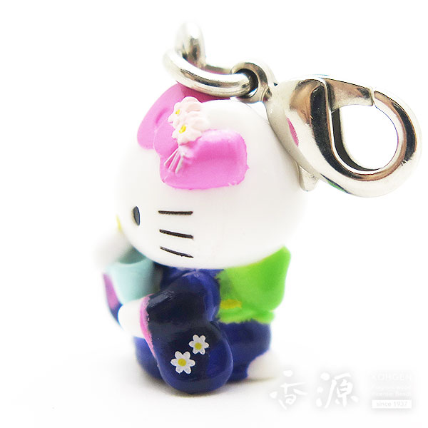 お香キティちゃん ファスナーマスコット パープルの通販 - お香専門店香源