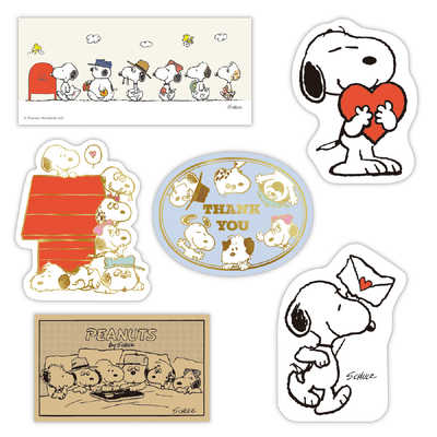 ニホンホールマーク ミニカードセット スヌーピー兄弟 EBP-848-644 の