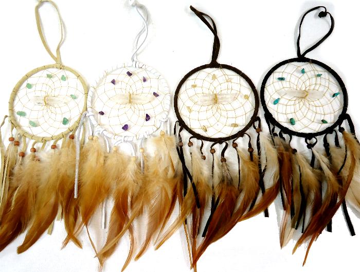 ドリームキャッチャー アメリカ・インディアン 発祥の部族 本物 お守り