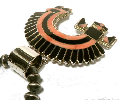 インディアンジュエリー / インレイ・ペンダント