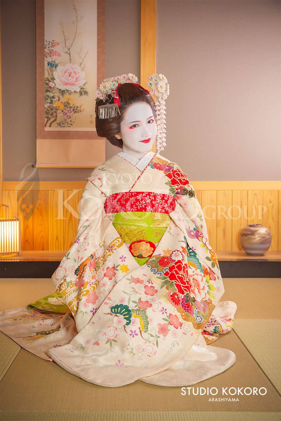 京都嵐山で舞妓体験 | スタジオ心 嵐山