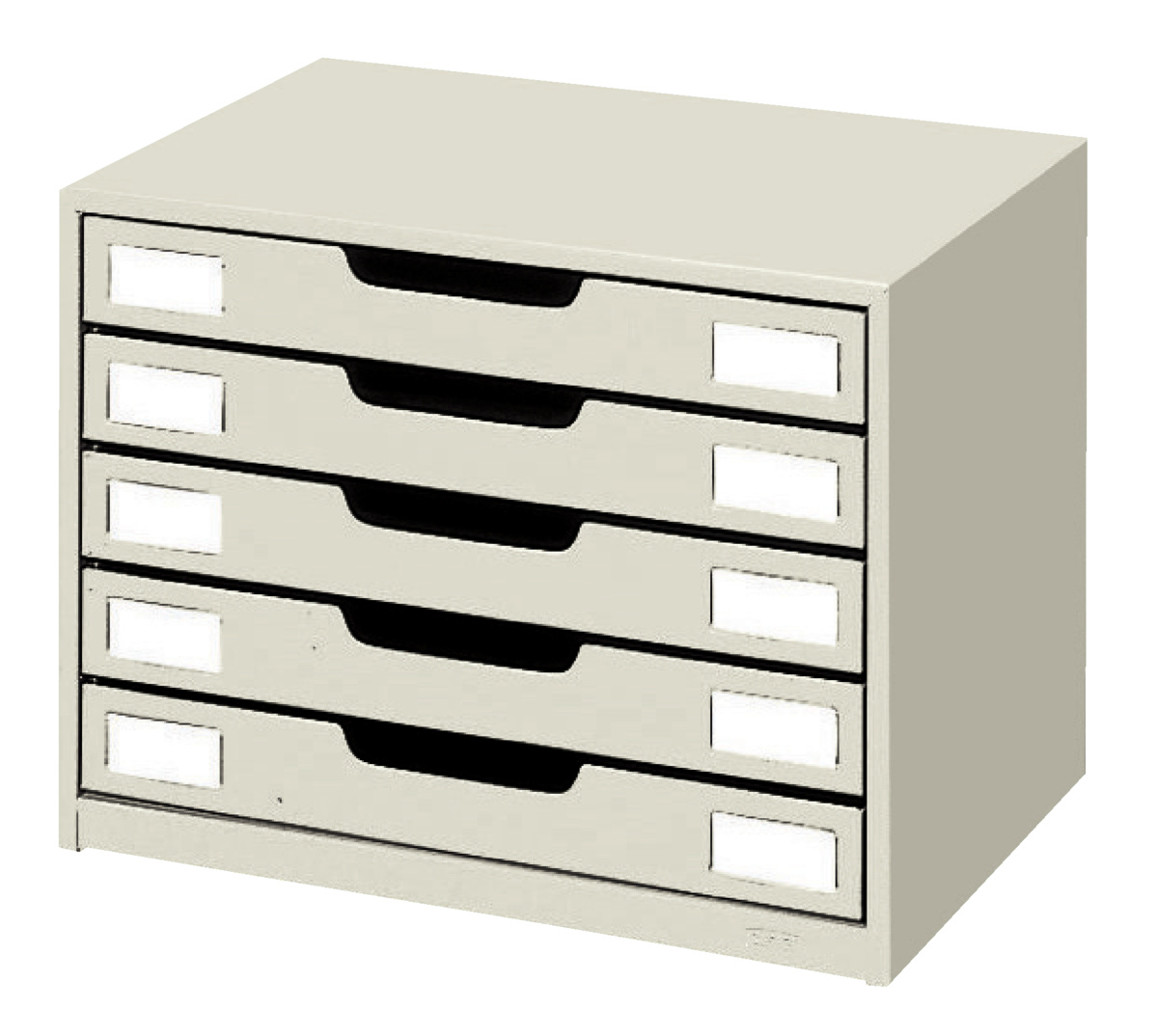 レターケーススチール引き出しタイプA4横5段｜文具｜コクヨ