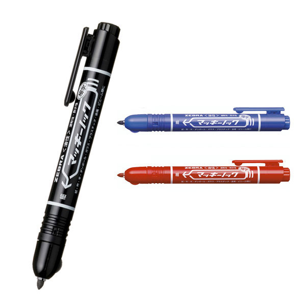 ゼブラ ZEBRA マッキーノック細字 P-YYSS6 【メール便可】 3色から選択