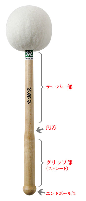 K.M.Kから新しいコンサート・バスドラム・マレット新発売！ - コマキ